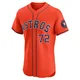 Men's Alimber Santa Houston Astros ＃72 Orange Elite - Alternate Vapor Premier Jersey