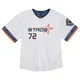 Men's Alimber Santa Houston Astros ＃72 White Limited - Toddler 2025 City Connect Jersey