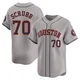 Men's Andre Scrubb Houston Astros ＃70 Gray Limited - Away Jersey