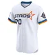 Men's Andre Scrubb Houston Astros ＃70 White Elite - 2025 City Connect Jersey
