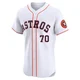 Men's Andre Scrubb Houston Astros ＃70 White Elite - Home Jersey