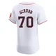 Men's Andre Scrubb Houston Astros ＃70 White Elite - Home Jersey