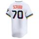 Men's Andre Scrubb Houston Astros ＃70 White Limited - 2025 City Connect Jersey