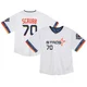 Men's Andre Scrubb Houston Astros ＃70 White Limited - Toddler 2025 City Connect Jersey