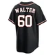 Men's Brandon Walter Houston Astros ＃60 Black Replica - Fashion Out Jersey