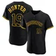 Men's Brian Hunter Houston Astros ＃19 Black Authentic - Snake Skin City Jersey