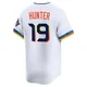 Men's Brian Hunter Houston Astros ＃19 White Limited - 2025 City Connect Jersey