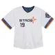 Men's Brian Hunter Houston Astros ＃19 White Limited - Toddler 2025 City Connect Jersey
