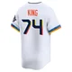 Men's Bryan King Houston Astros ＃74 White Limited - 2025 City Connect Jersey