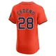 Men's Cesar Cedeno Houston Astros ＃28 Orange Elite - Alternate Vapor Premier Jersey