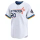 Men's Cesar Geronimo Houston Astros ＃20 White Limited - 2025 City Connect Jersey