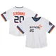 Men's Cesar Geronimo Houston Astros ＃20 White Limited - Toddler 2025 City Connect Jersey