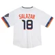 Men's Cesar Salazar Houston Astros ＃18 White Limited - Toddler 2025 City Connect Jersey