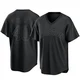 Men's Don Wilson Houston Astros ＃40 Black Replica - Pitch Fashion Jersey