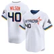 Men's Don Wilson Houston Astros ＃40 White Limited - 2025 City Connect Jersey
