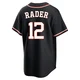 Men's Doug Rader Houston Astros ＃12 Black Replica - Fashion Out Jersey