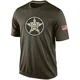 Men's Houston Astros Olive - Dri-Fit Salute To Service KO Performance T-Shirt
