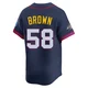 Men's Hunter Brown Houston Astros ＃58 Navy Limited - American League 2025 All-Star Edition Jersey