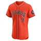 Men's Hunter Pence Houston Astros ＃9 Orange Elite - Alternate Vapor Premier Jersey