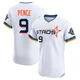 Men's Hunter Pence Houston Astros ＃9 White Elite - 2025 City Connect Jersey