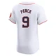 Men's Hunter Pence Houston Astros ＃9 White Elite - Home Jersey