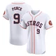 Men's Hunter Pence Houston Astros ＃9 White Elite - Home Patch Jersey