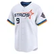 Men's Hunter Pence Houston Astros ＃9 White Limited - 2025 City Connect Jersey