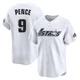 Men's Hunter Pence Houston Astros ＃9 White Limited - Throwback Cooperstown Collection Jersey