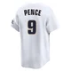 Men's Hunter Pence Houston Astros ＃9 White Limited - Throwback Cooperstown Collection Jersey