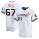 Men's Jairo Solis Houston Astros ＃67 White Limited - 2025 City Connect Jersey