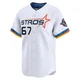 Men's Jairo Solis Houston Astros ＃67 White Limited - 2025 City Connect Jersey