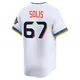 Men's Jairo Solis Houston Astros ＃67 White Limited - 2025 City Connect Jersey