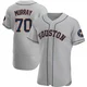 Men's Jayden Murray Houston Astros ＃70 Gray Authentic - Road Jersey