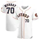 Men's Jayden Murray Houston Astros ＃70 White Authentic - Home Jersey