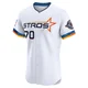 Men's Jayden Murray Houston Astros ＃70 White Elite - 2025 City Connect Jersey