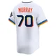 Men's Jayden Murray Houston Astros ＃70 White Limited - 2025 City Connect Jersey