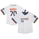 Men's Jayden Murray Houston Astros ＃70 White Limited - Toddler 2025 City Connect Jersey