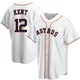 Men's Jeff Kent Houston Astros ＃12 White Replica - Home Jersey