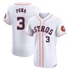 Men's Jeremy Pena Houston Astros ＃3 White Elite - Home Jersey