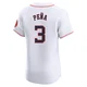 Men's Jeremy Pena Houston Astros ＃3 White Elite - Home Jersey
