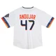 Men's Joaquin Andujar Houston Astros ＃47 White Limited - Toddler 2025 City Connect Jersey
