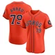 Men's Jose Abreu Houston Astros ＃79 Orange Elite - Alternate Vapor Premier Jersey