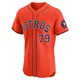 Men's Jose Abreu Houston Astros ＃79 Orange Elite - Alternate Vapor Premier Jersey