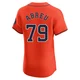 Men's Jose Abreu Houston Astros ＃79 Orange Elite - Alternate Vapor Premier Jersey