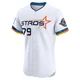 Men's Jose Abreu Houston Astros ＃79 White Elite - 2025 City Connect Jersey