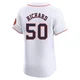 Men's J.R. Richard Houston Astros ＃50 White Elite - Home Jersey