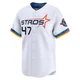 Men's Kenedy Corona Houston Astros ＃47 White Limited - 2025 City Connect Jersey