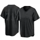 Men's Luis Garcia Houston Astros ＃77 Black Replica - Pitch Fashion Jersey