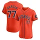 Men's Luis Garcia Houston Astros ＃77 Orange Elite - Alternate Vapor Premier Jersey