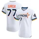 Men's Luis Garcia Houston Astros ＃77 White Elite - 2025 City Connect Jersey